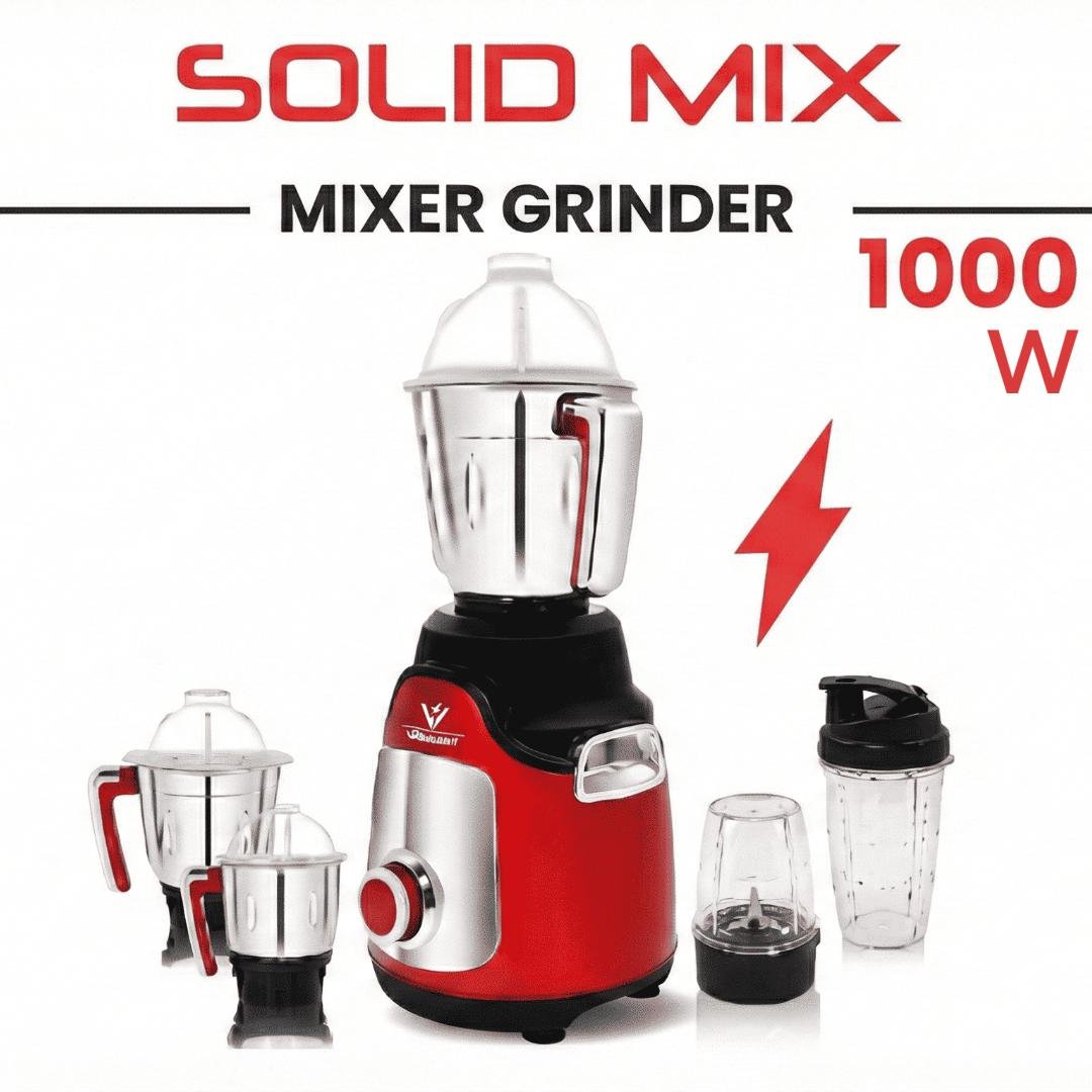 SOLID MIX - Mixer Grinder (1000 W)
