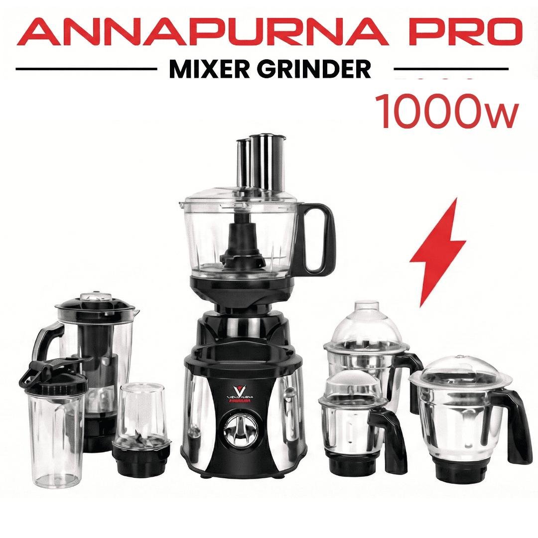 ANNAPURNA PRO - Mixer Grinder (1000 W)